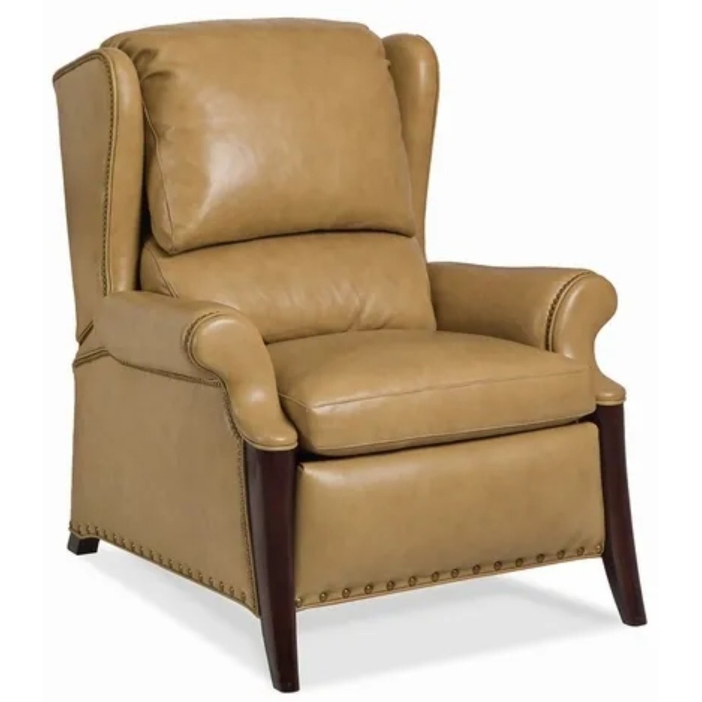 Handcock & Moore Raindance Manual Recliner Custom Camel Leather 1084